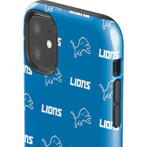 NFL Detroit Lions Blitz Series iPhone 11 Impact Case