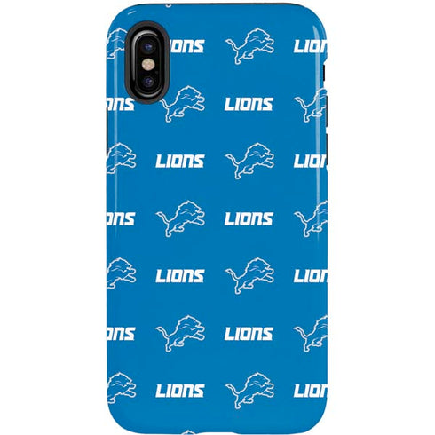 NFL Detroit Lions Blitz Series iPhone X Pro Case