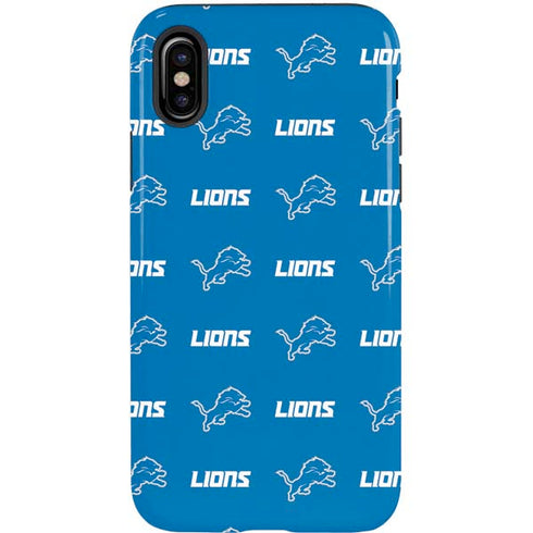 NFL Detroit Lions Blitz Series iPhone XS Pro Case