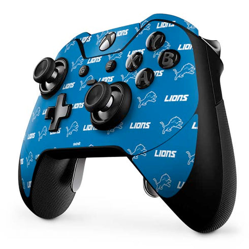 NFL Detroit Lions Blitz Series Xbox One Elite Controller Skin