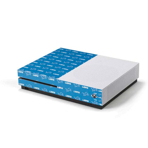 NFL Detroit Lions Blitz Series Xbox One S Console Skin