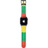 Lithuania Flag Distressed Apple Watch Band 42-44mm
