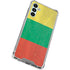 Lithuania Flag Distressed Galaxy A13 5G Clear Case