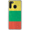 Lithuania Flag Distressed Galaxy A21 Clear Case