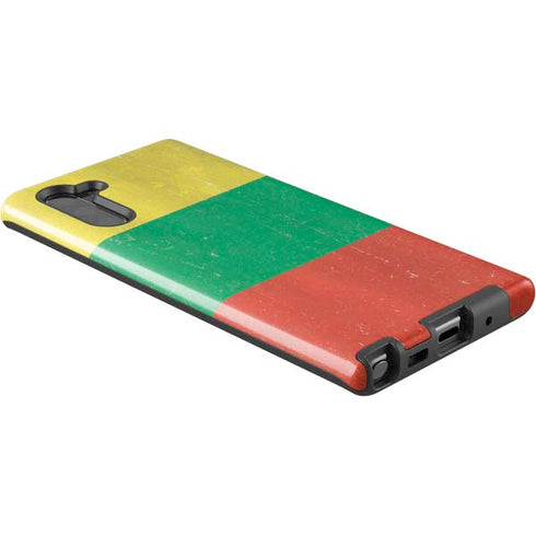 Lithuania Flag Distressed Galaxy Note 10 Pro Case
