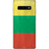 Lithuania Flag Distressed Galaxy S10 Plus Skin