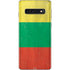 Lithuania Flag Distressed Galaxy S10 Skin