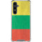 Lithuania Flag Distressed Galaxy S23 FE Clear Case