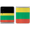 Lithuania Flag Distressed Galaxy Z Flip4 5G Skin