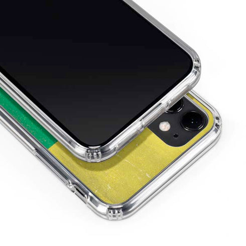 Lithuania Flag Distressed iPhone 11 Clear Case