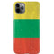 Lithuania Flag Distressed iPhone 11 Pro Max Lite Case