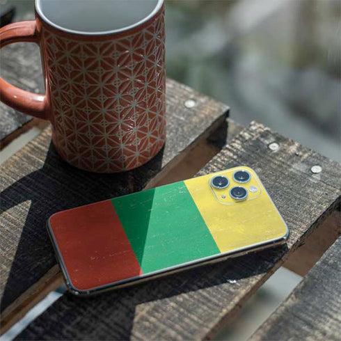 Lithuania Flag Distressed iPhone 11 Pro Skin