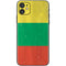 Lithuania Flag Distressed iPhone 11 Skin