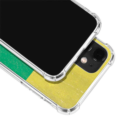 Lithuania Flag Distressed iPhone 12 Mini Clear Case