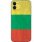 Lithuania Flag Distressed iPhone 12 Mini Skin