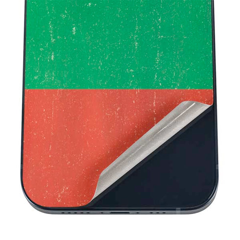 Lithuania Flag Distressed iPhone 12 Mini Skin