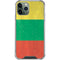 Lithuania Flag Distressed iPhone 12 Pro Clear Case