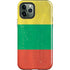 Lithuania Flag Distressed iPhone 12 Pro Impact Case