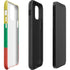 Lithuania Flag Distressed iPhone 12 Pro Impact Case