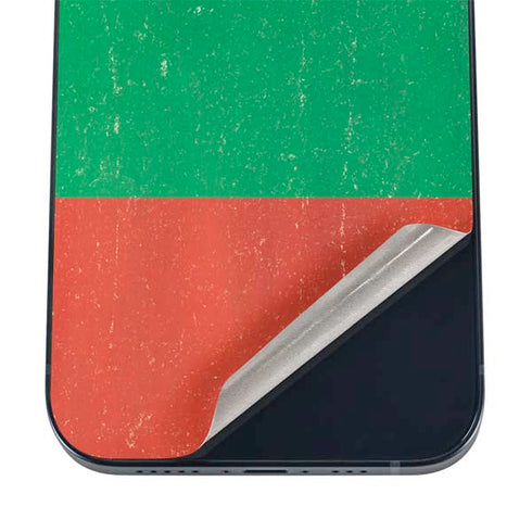 Lithuania Flag Distressed iPhone 12 Skin