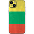 Lithuania Flag Distressed iPhone 15 Plus Skin
