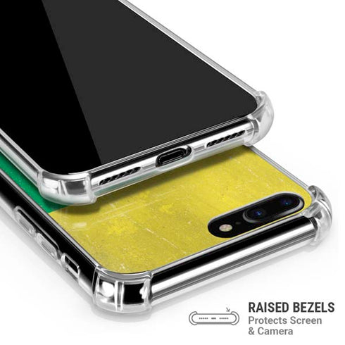 Lithuania Flag Distressed iPhone 7/8 Plus Clear Case