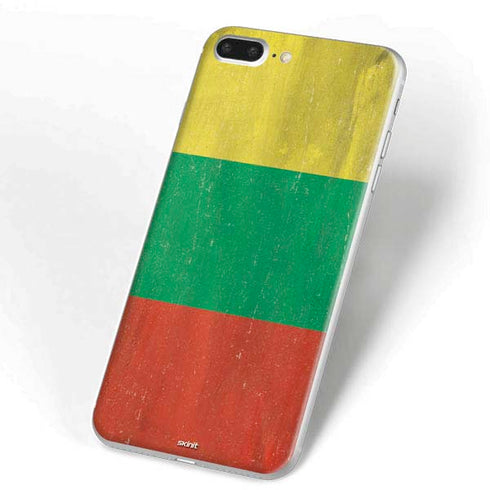 Lithuania Flag Distressed iPhone 7 Plus Skin