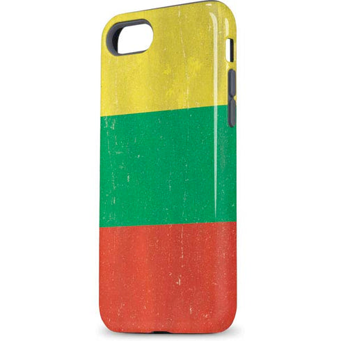 Lithuania Flag Distressed iPhone 7 Pro Case