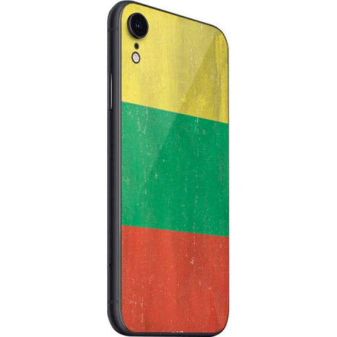 Lithuania Flag Distressed iPhone SE (2nd & 3rd Gen) Skin