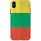Lithuania Flag Distressed iPhone X Pro Case