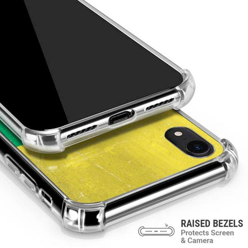 Lithuania Flag Distressed iPhone XR Clear Case