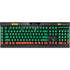 Lithuania Flag Distressed K95 RGB PLATINUM Mechanical Gaming Keyboard Skin