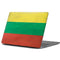Lithuania Flag Distressed Apple MacBook Pro 13-inch Skin