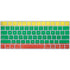 Lithuania Flag Distressed Magic Keyboard Skin