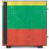 Lithuania Flag Distressed NZXT H510 Compact ATX Mid-Tower Case Skin