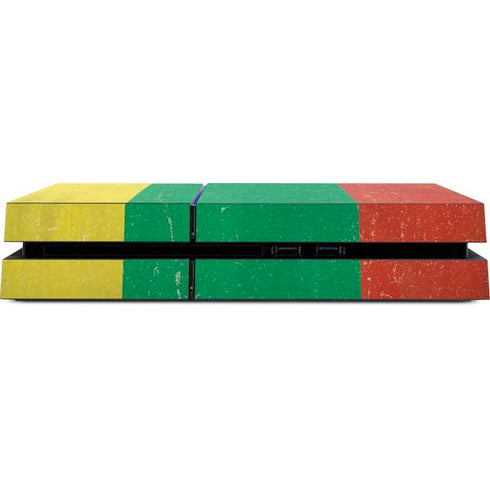 Lithuania Flag Distressed PS4 Console Skin