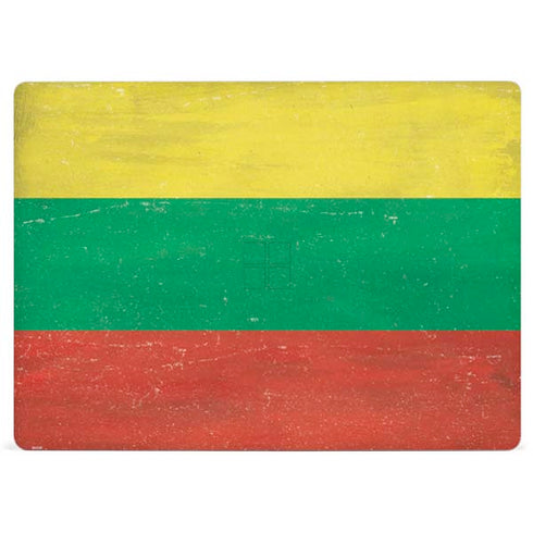 Lithuania Flag Distressed Surface Laptop 2 Skin