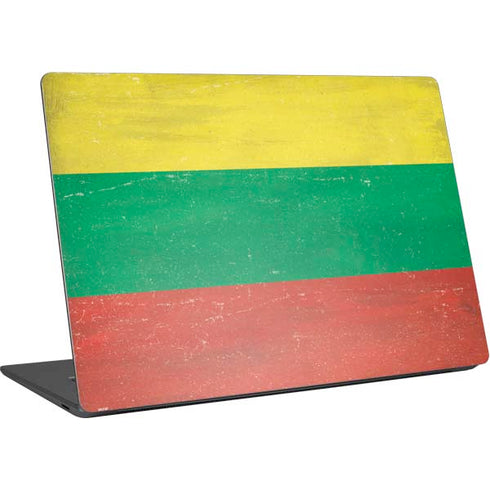Lithuania Flag Distressed Surface Laptop 4 15in Skin