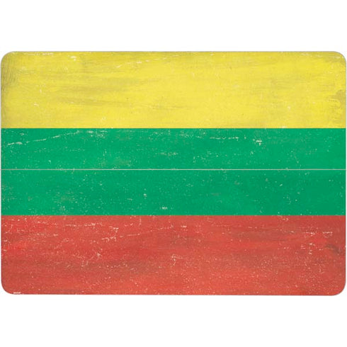 Lithuania Flag Distressed Surface Laptop Studio Skin