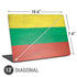 Lithuania Flag Distressed Universal Laptop 13in (10.6 x 7.6in) Skin