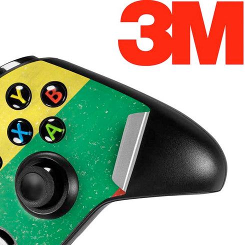 Lithuania Flag Distressed Xbox One X Controller Skin