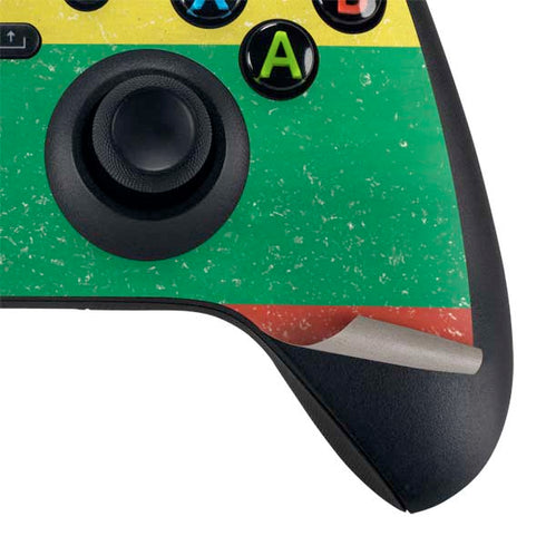 Lithuania Flag Distressed Xbox Series X Controller Skin