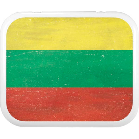 Lithuania Flag Distressed YETI Roadie 24 Hard Cooler Skin