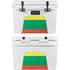 Lithuania Flag Distressed YETI Tundra 35 Hard Cooler Skin