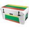 Lithuania Flag Distressed YETI Tundra 65 Hard Cooler Skin