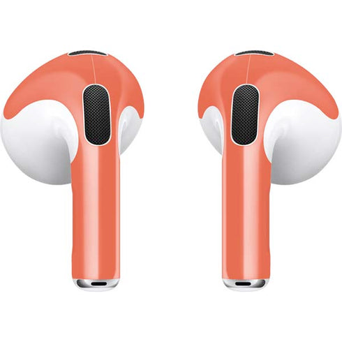 Living Coral Apple AirPods (3rd Gen 2021) Skin