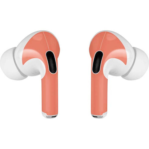 Living Coral Apple AirPods Pro Skin
