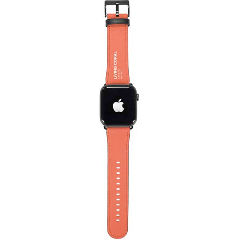 Living Coral Apple Watch Band 42-44mm