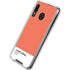 Living Coral Galaxy A30 Clear Case