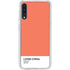 Living Coral Galaxy A50 Clear Case